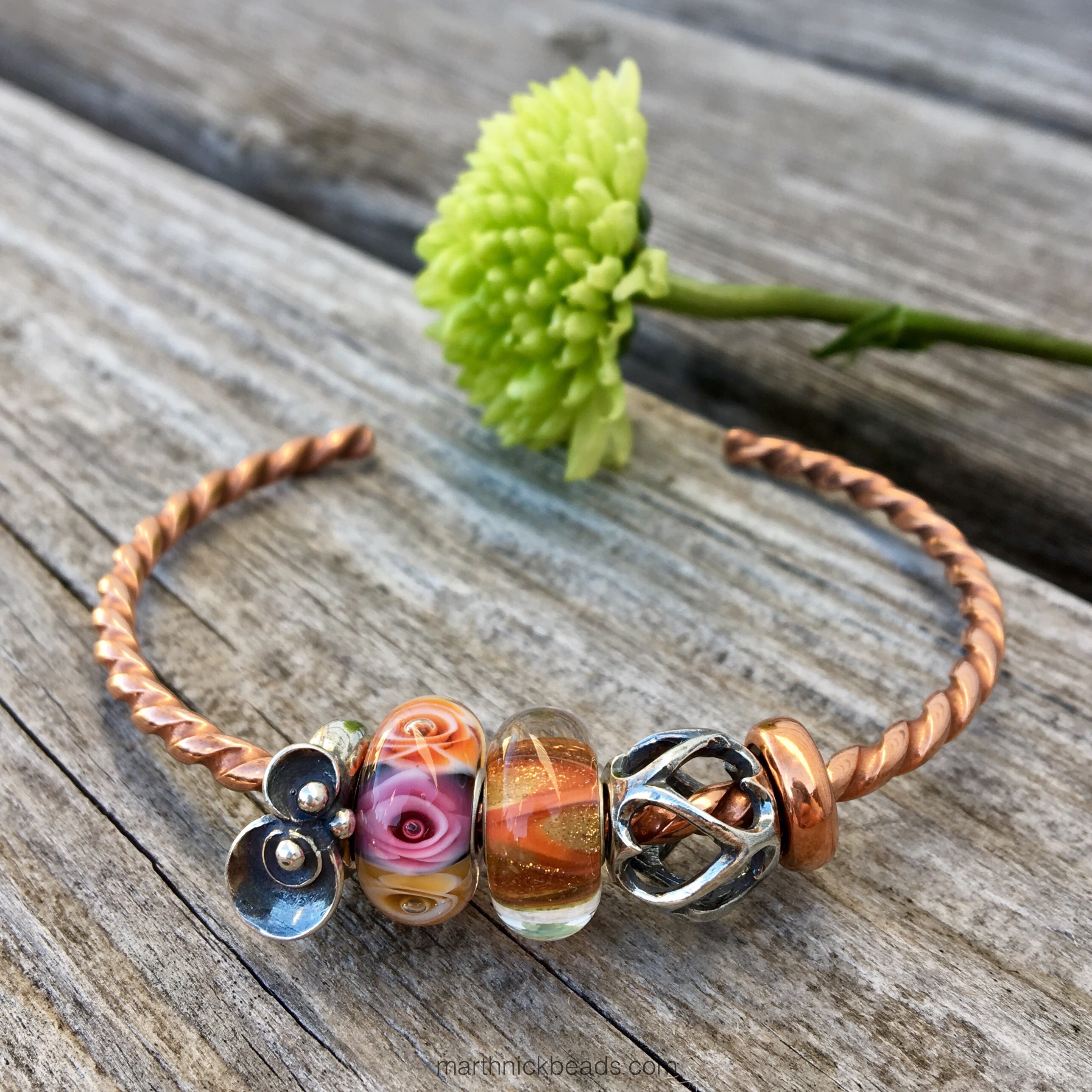 Trollbeads Roses for Mom and Opposites Attract – marthnickbeads