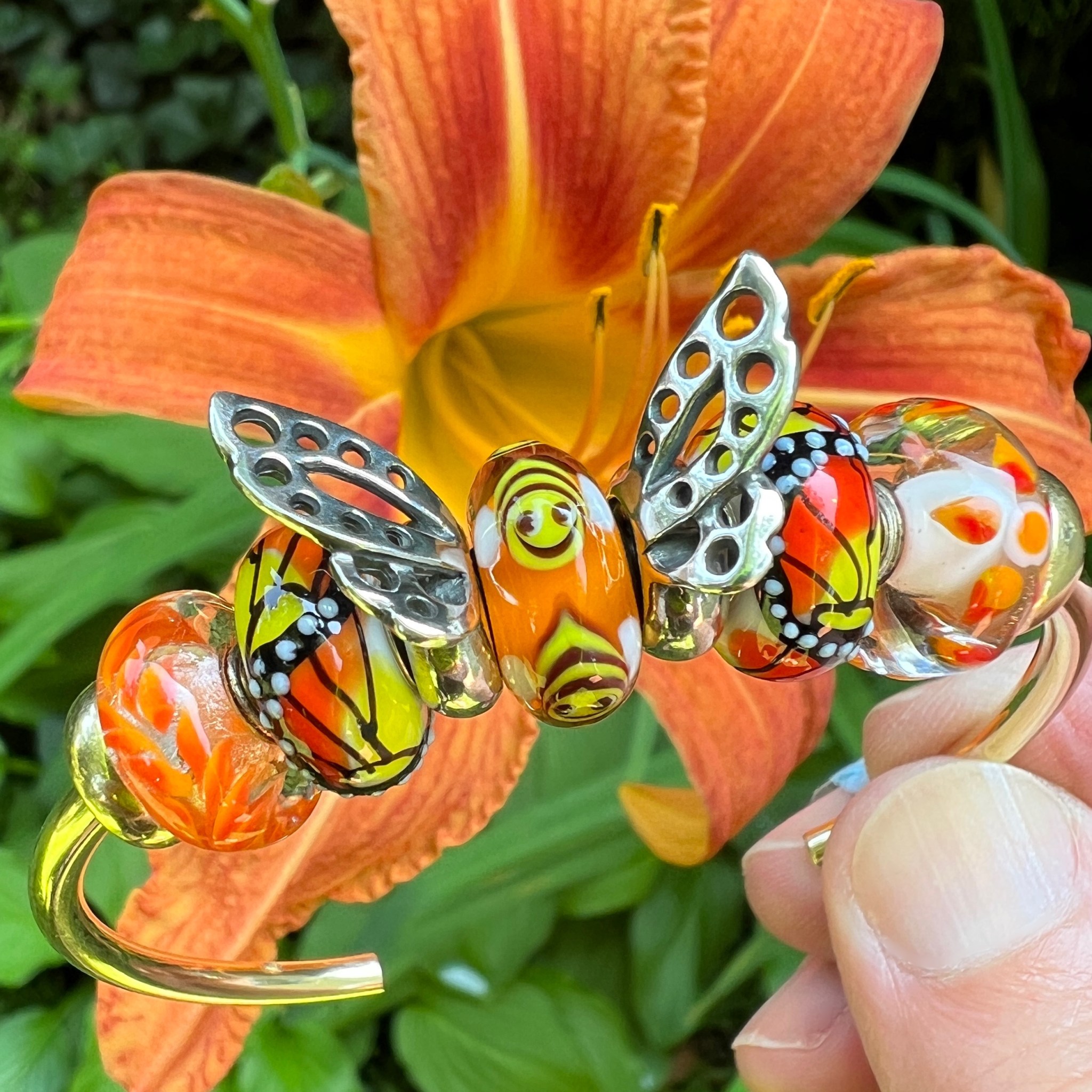 Trollbeads Transformation Butterflies 2023 - marthnickbeads